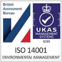 ISO 14001 compliant